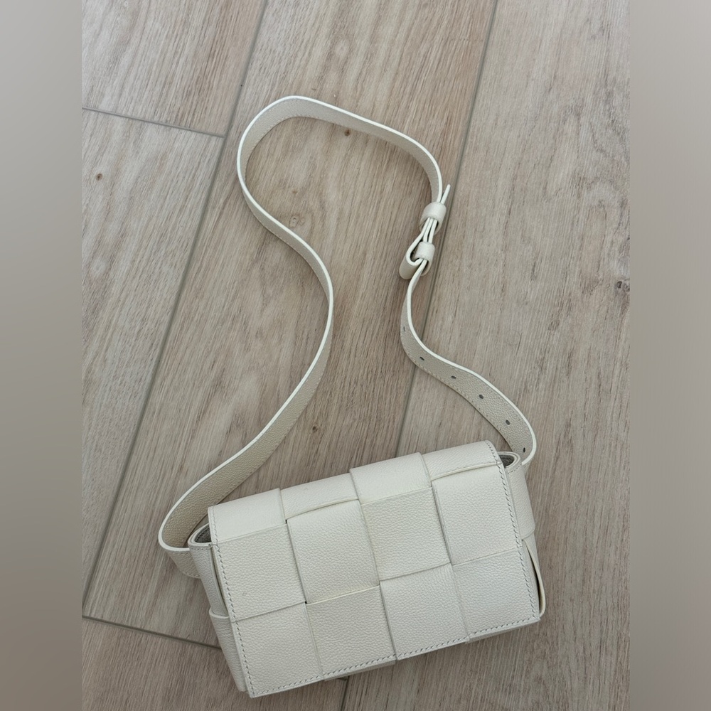 Nappa Maxi Intrecciato Cassette Belt Bag